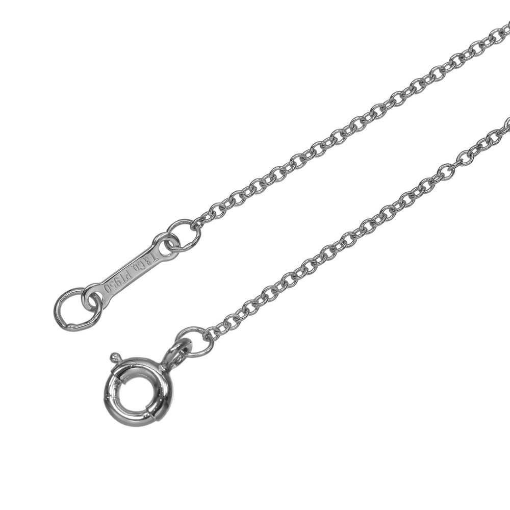 TIFFANY Silver Diamond Charm Bracelet - Picture 6 of 7